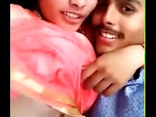 desi girl and his boyfriend suck boob